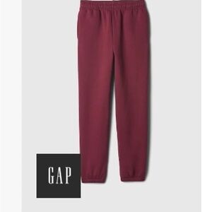 NWT GAP Maroon/burgundy Sweatpants L 10/12